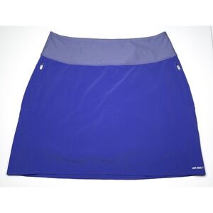 Zero Restriction Women's‎ Noelle Golf Skort Sz M Purple Zip Pockets New w/o Tags